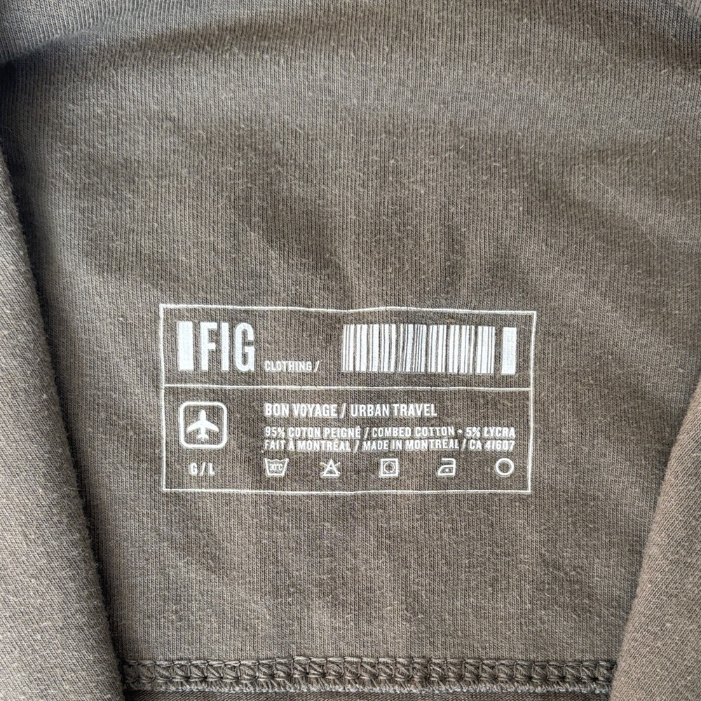 FIG Eco-Friendly Cropped Bolero Top (designed in Montreal) - Picture 3 of 8